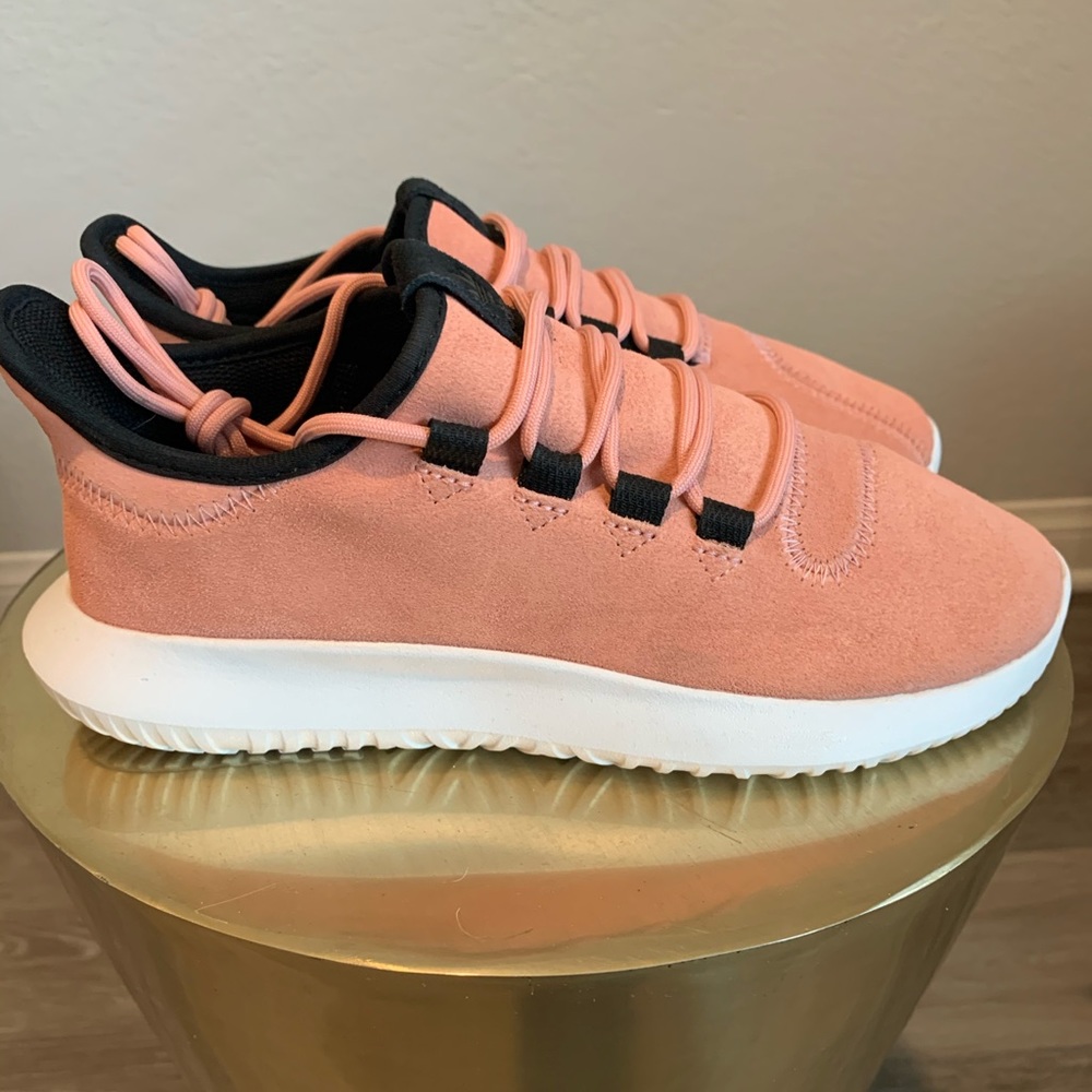 Adidas Tubular Shadow Pink Suede Ortholite